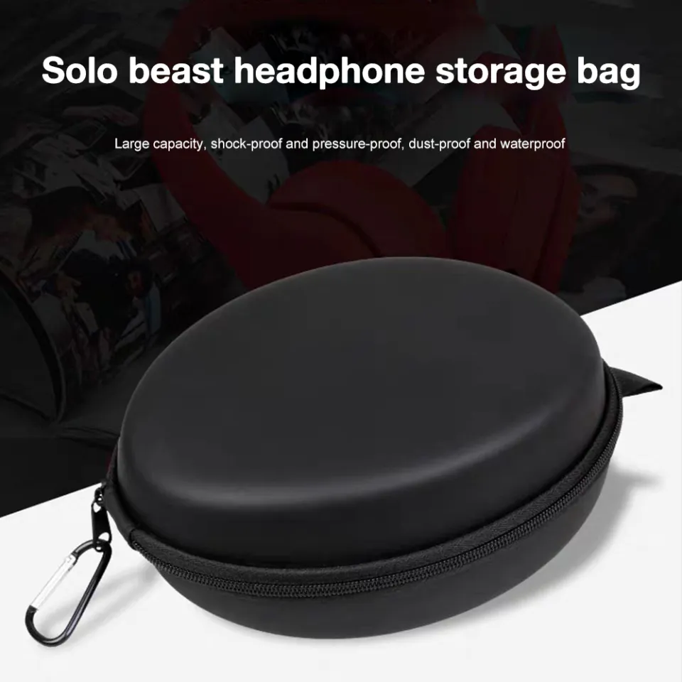 Headsets Case Storage Carrying Hard Bag Box Case Headphone Earbuds