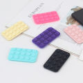 Silicone Suction Phone Holder Mat Multifunctional Suction Cup Wall Stand Square Anti-Slip Double Side Case Mount Back Sticker A JUE. 