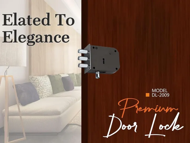 Bullet%202-1%20100MM%20Heavy%20Main%20Door%20Lock%20with%203%20Solid%20Bullet%20&%206%20Levers%20Lock%20100mm%20Double%20Action%20Locking%20with%202%20Chrome%20Finish%20Keys%20-%20Image%203