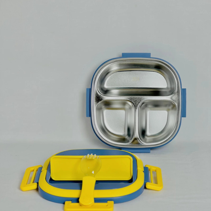 SuperGuard™ Durable Kids Tiffin Box – 3 Compartment Lunch Box | Daraz ...