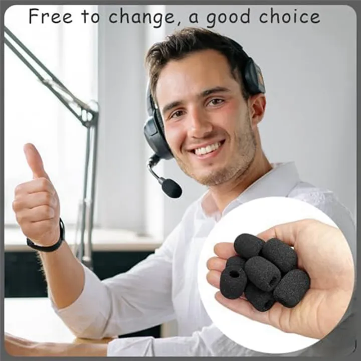 30%20Pack%20Foam%20Microphone%20Windscreen,Mini%20Size%20Lapel%20Headset%20Mic%20Foam%20Covers%20for%20Headset%20Microphone%20Durable%20Easy%20Install%20Easy%20to%20Use%20-%20Image%204