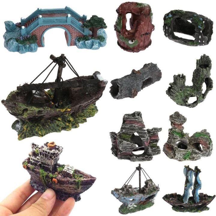 Sinking Wood Landscaping Accessories Fish Hiding Home Decor Aquarium Ornament Fish Tank Decoration Pet Supplies
