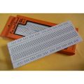 Nickel Plated 840 Points Bread Board or Solderless Circuit Test Board, White. 