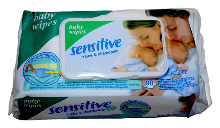 Sensitive Baby Wipes Pack Of 10 - 80 PCS