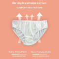 100% Cotton Breathable Plus Size Womens Disposable Underwear / Maternity Panties. 