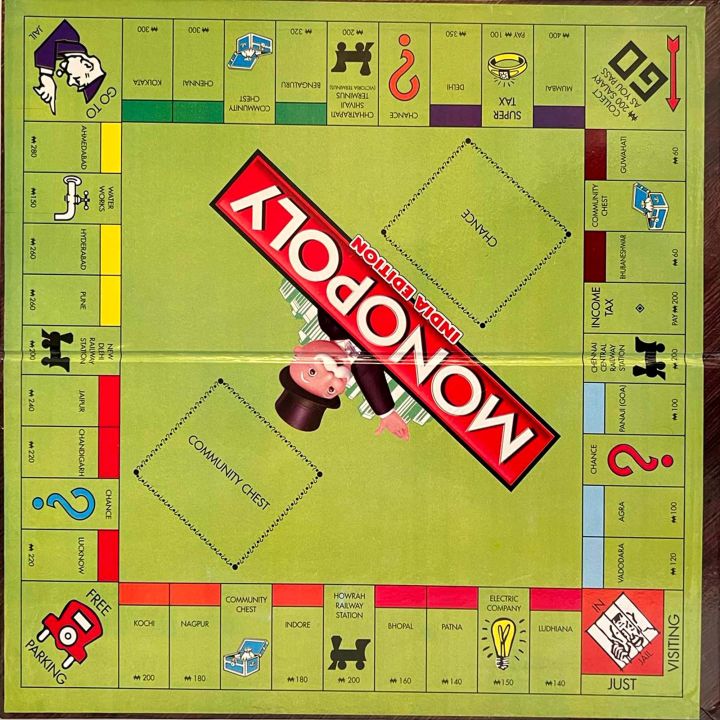 Monopoly Board Game-India Edition