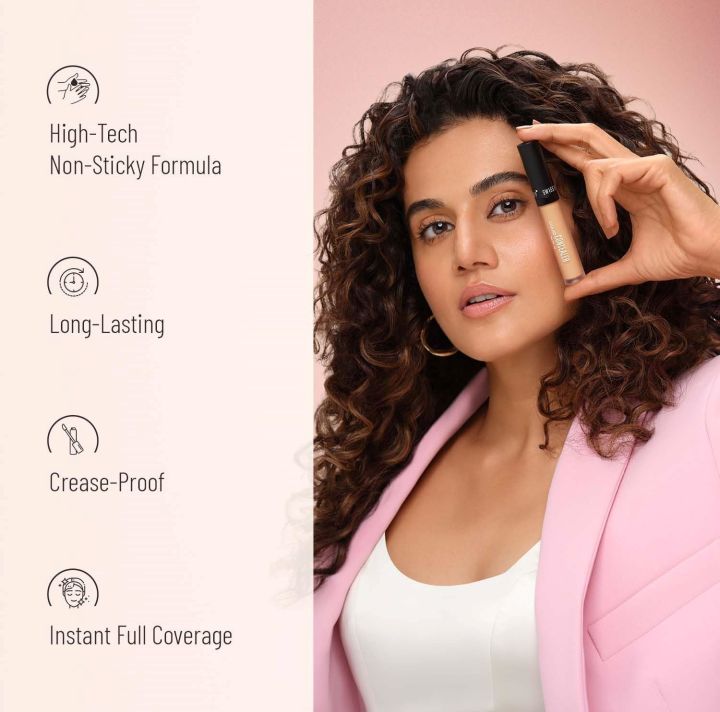 Swiss%20Beauty%20Liquid%20Light%20Weight%20Concealer%20With%20Full%20Coverage%20%7CEasily%20Blendable%20Concealer%20For%20Face%20Makeup%20%7C%20Sand%20Sable,%206G%20-%20Image%203