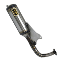 Ktteay Motorcycle Exhaust Pipe V8 Large Displacement for Jog V8 Exhaust System Modified Exhaust Pipe. 