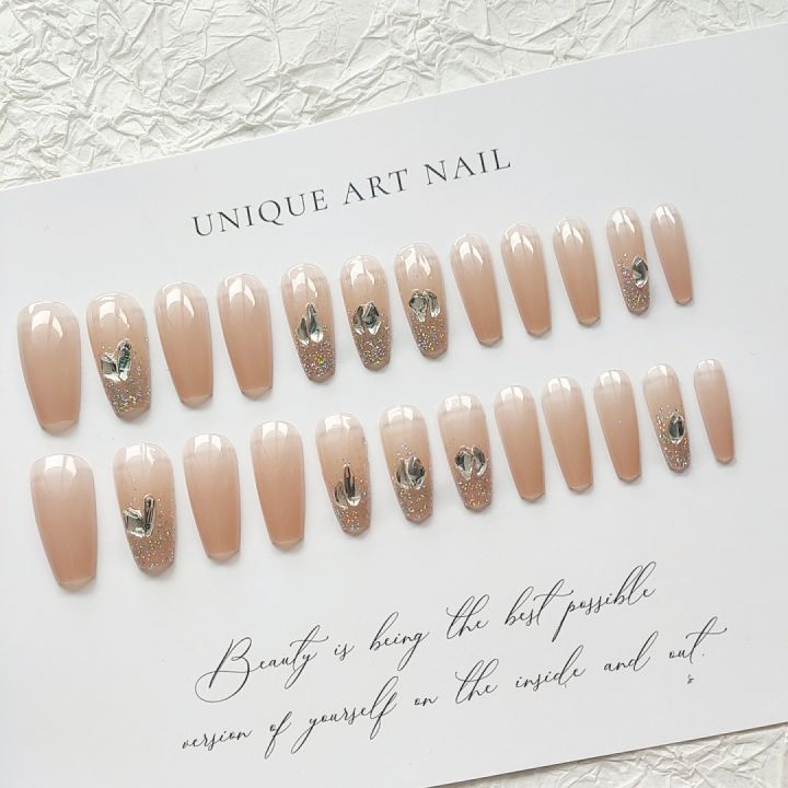 A523-Wear%20nail%20color%20powder%20bow%20nail%20art%20white%20burst%20nail%20piece%20diamond%20pure%20desire%20nail%20patch%20handmade%20-%20Image%204