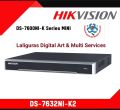 Hikvision 32-ch 1U 4K NVR With 2 Harddisk Supported. 