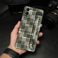 Back Cover Geometry Phone Case For infinix Hot12 Play/NFC/X6816C Personality Masculine Kickstand Silicone Wrist Strap. 