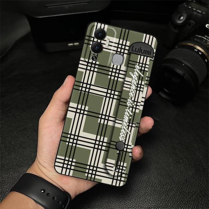 Back%20Cover%20Geometry%20Phone%20Case%20For%20infinix%20Hot12%20Play/NFC/X6816C%20Personality%20Masculine%20Kickstand%20Silicone%20Wrist%20Strap%20-%20Image%2010