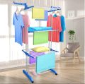 Heavy Duty Stainless Steel Double Pole Foldable Cloth Dryer / Clothes Drying Stand. 