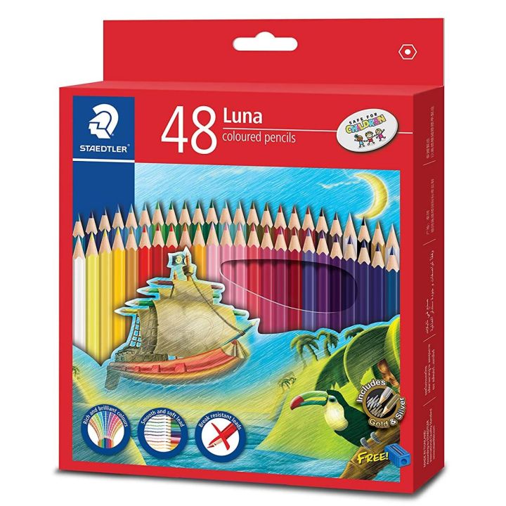 Staedtler Luna Watercolour Pencils - 48 Shades