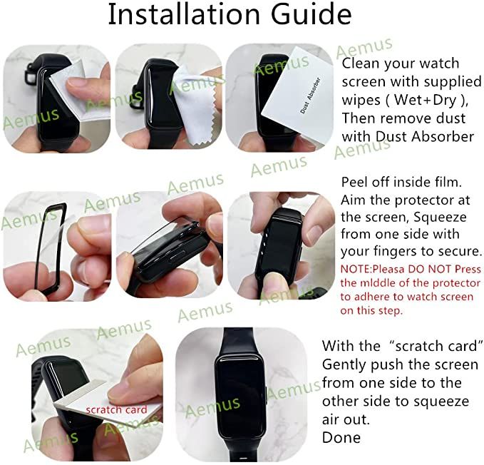 Amazfit%20Bip%203%20Screen%20Protector%20Bip%203%20Pro%20Smart%20Watch%203D%20Full%20Coverage%20Protective%20Film%20Anti-Scratch%20(1Pack)%20-%20Image%204