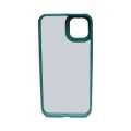 Green Iphone 11 Pro Max Evoclear Transparent Back Case. 