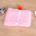 Newborn Baby Blanket Warm Fleece Stroller Cover Swaddling Bedding Infant Swaddle Envelope Wrap - Blanket |. 