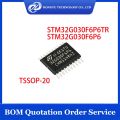 1 - 100 Pcs New In Stock STM32G030F6P6TR STM32G030F6P6 STM32G030 STM32G STM32 IC MCU FLASH TSSOP-20. 