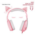 Plextone G800 II Gaming Headset With Mic, Extra Bass Lightweight Gear w/ Rotating Mic Headset. 