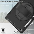 For iPad 9 Case A2602 A2604 A2603 7 8 7th 8th 9th Generation 10.2 inch Rotary Stand Shockproof Cover with Pen Holder Hand Strap. 
