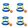 OYPFXMI 4X Water Basketball Hoop Pool Float Inflatable Play Game Swimming Pool Toy Water Sport Toy Pool Floating Toys. 
