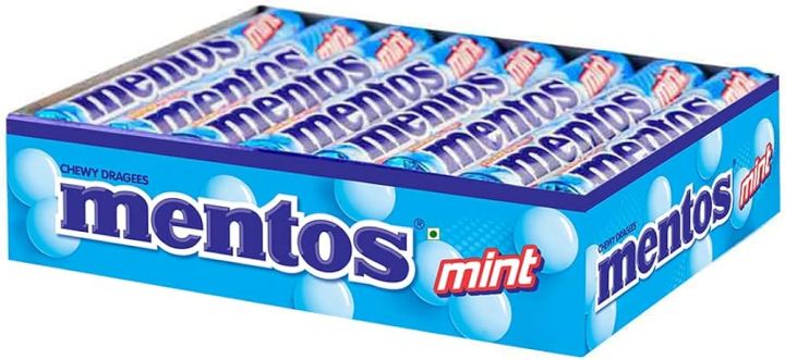 Mentos Mint Stick – Mint Flavor – 24 pcs