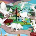 Asinrn ERosIon Oenux Jurassic Dinosaur Drawing Watercolor Graffiti DIY Coloring 3D Painting Action Figures Animal Model Art Craft Kid Toy Gift. 