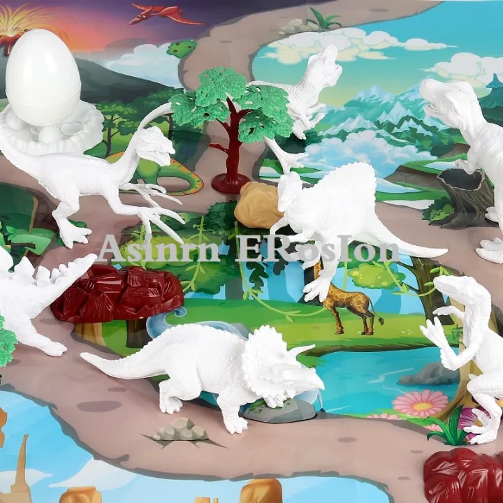 Asinrn%20ERosIon%20Oenux%20Jurassic%20Dinosaur%20Drawing%20Watercolor%20Graffiti%20DIY%20Coloring%203D%20Painting%20Action%20Figures%20Animal%20Model%20Art%20Craft%20Kid%20Toy%20Gift%20-%20Image%204
