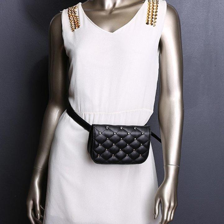 Women%20Solid%20Color%20Soft%20Pu%20Leather%20Waist%20Bag%20Casual%20Ladies%20Fanny%20Pack%20Waist%20Bag%20-%20Image%203