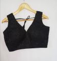 Readymade Black Blouse For Women Traditional Saree or Lehengas. 
