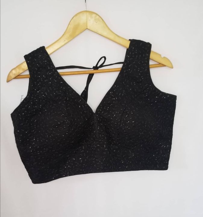 Readymade%20Black%20Blouse%20For%20Women%20Traditional%20Saree%20or%20Lehengas%20-%20Image%202