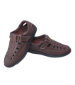 Brown Loafer Clip On Formal Shoes For Men (R588). 