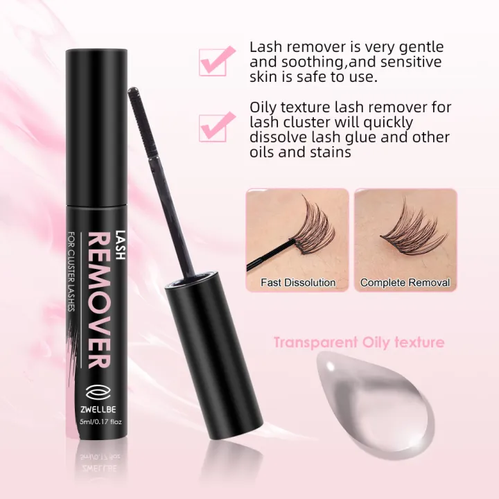 ZWELLBE%205ml%20Lash%20Clusters%20Glue%20Remover%20Eyelash%20Remover%20For%20Individual%20Cluster%20Lashes%20Gentle%20Eye%20Cleanser%20Of%20False%20Eyelashes%20-%20Image%204