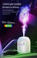 220ML Clover Humidifier Air Freshener Aroma Diffuser Oil Luminous Silent Simple Appliance. 