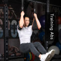 Fitness Abdominal Hanging Belt ABS Training Straps Support Pull-up Sling Demoo. 