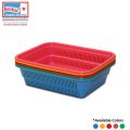 Bagmati Plastic Fruit & Vegetable Fancy Tray Basket – Small. 