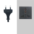 fasdaga 2X 200W Voltage Converter Transformer 220V to 110V AC Travel Voltage Transformer Converter EU Plug. 