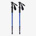 Adjustable Antishock Trekking Pole With Quick Flip Lock And Cork Grip. 