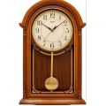 Brown Analog Rikon RK 50 PND Premium Pendulum Wall Clock For Office Size: 305 X 480 Mm. 
