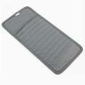 12 Pocket DVD CD Visor Organizer for Car Disk Storage Holder Grey. 