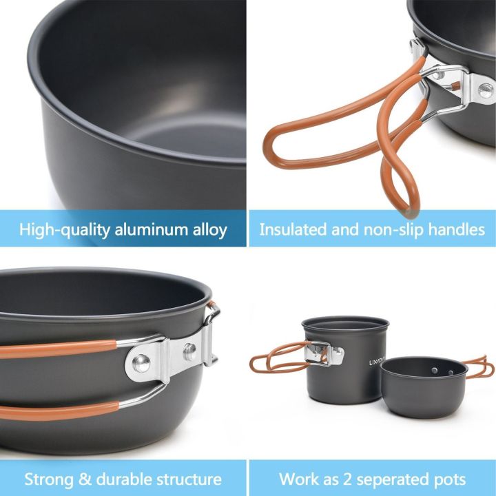 Lixada%20Camping%20Cookware%20Portable%20Mess%20Kit%20Camping%20Pot%20and%20Pans%20Cooking%20et%20-%20Image%204
