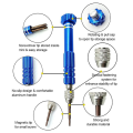 ARELENE 3X Magnetic 6 in 1 Tiny Screw Driver Kit, Small Screwdriver Set Perfect Mini Screws for Cell Phones, Watch, Eyeglass Etc. 