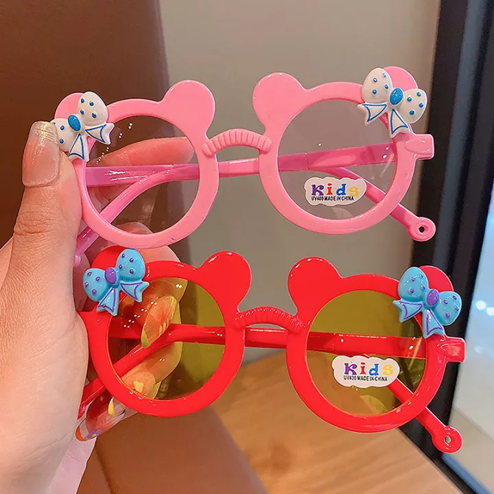 Cartoon%20Goggles%20Colorful%20Summer%20Sunglasses%20Childrens%20Sunglasses%20Clear%20Vision%20Party%20Kids%20Glasses%20Bow%20Cartoon%20Fashion%20Round%20Frame%20-%20Image%202
