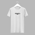"Vengeance" Graphic Print White T-Shirt for Men – Batman Lover. 