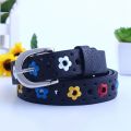 Boys Hollow Butterfly Flowers Kids Unisex Children Belt Adjustable Belts Waist Belt Waistband. 