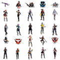 Bizzy 20/40pcs Freefire Stickers Garena Free Fire Mobile Gaming Stickers for Laptop Scrapbook Journal Kids Girls Boys Stickers. 