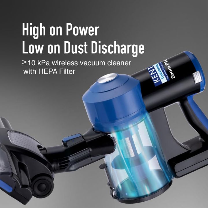 KENT%20Zoom%20Plus%20Cordless%20Vacuum%20Cleaner%20150%20Watt%20With%20%20Multi%20Nozzle%20Operation%20&%20%20Cyclone5%20Technology%20%20(Blue,%20Black)%20-%20Image%205
