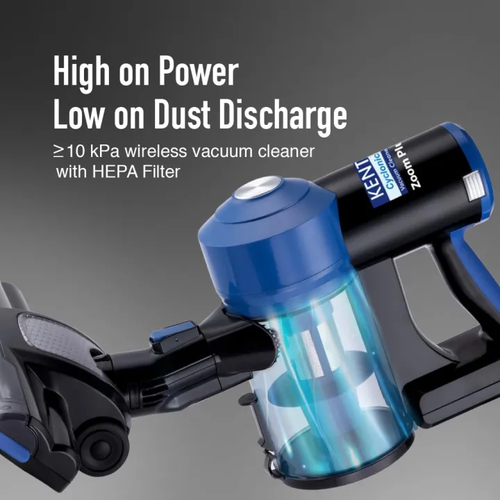 KENT%20Zoom%20Plus%20Cordless%20Vacuum%20Cleaner%20150%20Watt%20With%20%20Multi%20Nozzle%20Operation%20&%20%20Cyclone5%20Technology%20%20(Blue,%20Black)%20-%20Image%205