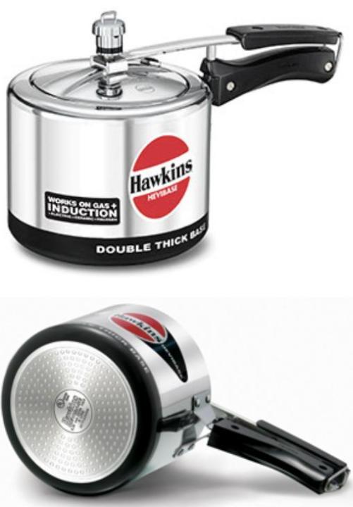 Hawkins Aluminum Heavibase Classic Pressure Cooker With Gas+