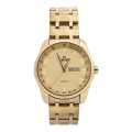 Swish Golden Color Stainless Steel Chain Casual Watch For  Men. 